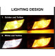 12 Volts - T25 Led - 3157 - Dual Color - white & Yellow - D21*53mm - 3157-54L-WY - AZLED